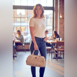 COACH SHOULDER HANDBAG